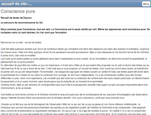 Tablet Screenshot of consciencepure.net